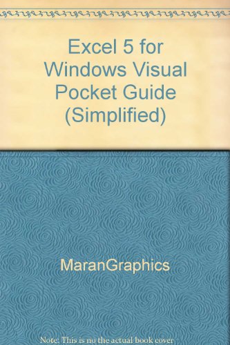 9781568846675: Excel 5 for Windows: Visual Pocket Guide