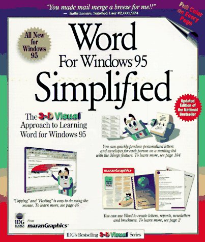 Imagen de archivo de Word for Windows 95 Simplified a la venta por Better World Books