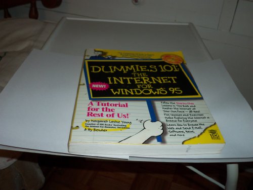 9781568846910: Internet: The Internet for Windows 95 (Dummies 101 S.)