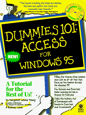 Stock image for Dummies 101: Access for Windows 95 (For Dummies) for sale by Irish Booksellers