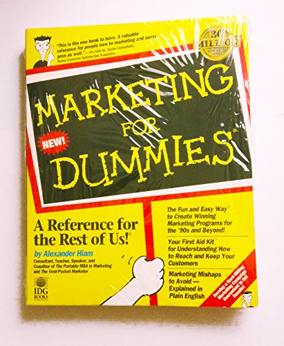 9781568846996: Marketing For Dummies