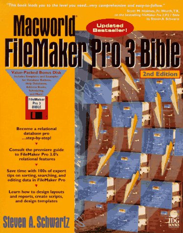 Stock image for Macworld Filemaker Pro 3 Bible (Bible Series) for sale by Ergodebooks