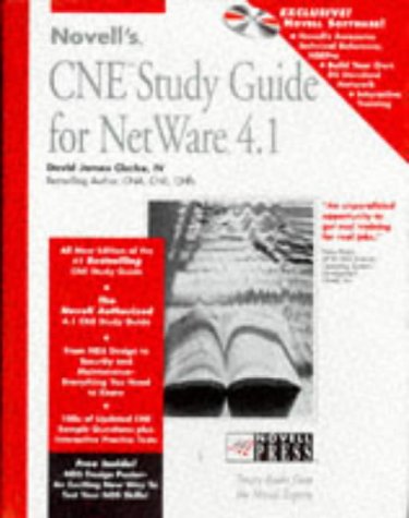 Beispielbild fr Novell s CNE Study Guide Netware 4.1 (Novell Press) zum Verkauf von medimops