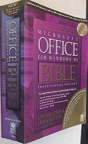 Beispielbild fr Microsoft Office Bible for Windows 95 zum Verkauf von Ergodebooks