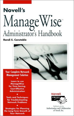 Beispielbild fr Novell's ManageWise Administrator's Handbook (Novell Press) zum Verkauf von Wonder Book