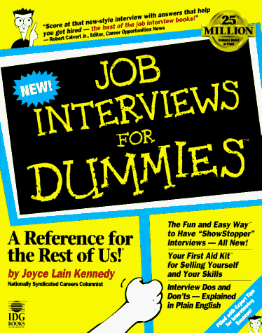 Stock image for Job Interviews for sale by Better World Books