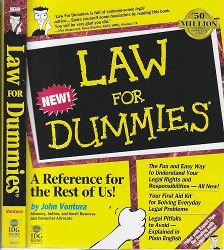 Beispielbild fr Law For Dummies? (For Dummies (Lifestyles Paperback)) zum Verkauf von Wonder Book