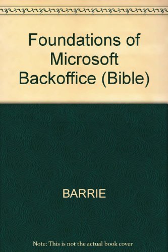 Imagen de archivo de Backoffice Bible (100% Series) a la venta por Ergodebooks