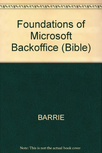 Stock image for Backoffice Bible (100% Series) for sale by Ergodebooks