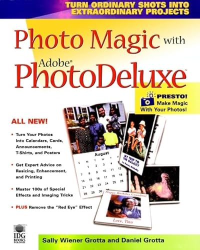 Imagen de archivo de PhotoMagic with Adobe PhotoDeluxe. a la venta por Eryops Books