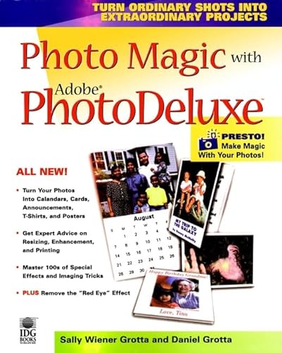 Stock image for PhotoMagic with Adobe PhotoDeluxe. for sale by Eryops Books