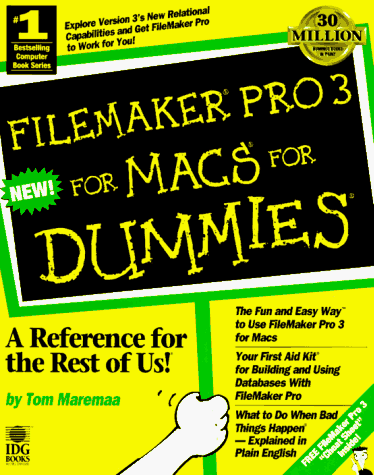Stock image for Filemaker Pro 3 for Macs for Dummies for sale by Wonder Book