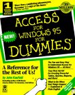 Stock image for Access For Windows 95 For Dummies for sale by SecondSale