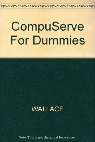 Stock image for Compuserve for Dummies for sale by HPB-Red