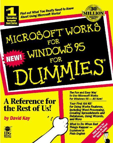 Imagen de archivo de Microsoft Works for Windows 95 for Dummies a la venta por SecondSale