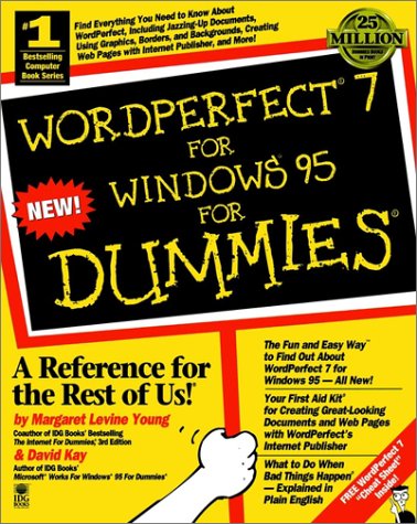 Stock image for WordPerfect? 7 For Windows? 95 For Dummies? for sale by SecondSale