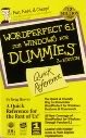 Beispielbild fr WordPerfect 6.1 for Windows for Dummies Quick Reference zum Verkauf von WorldofBooks