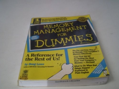 Beispielbild fr Memory Management for Dummies Quick Reference zum Verkauf von Wonder Book