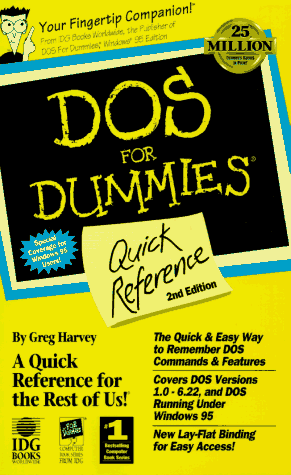 9781568849881: DOS for Dummies Quick Reference