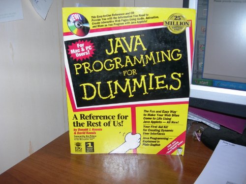 Stock image for Java Programming for Dummies for sale by Wonder Book