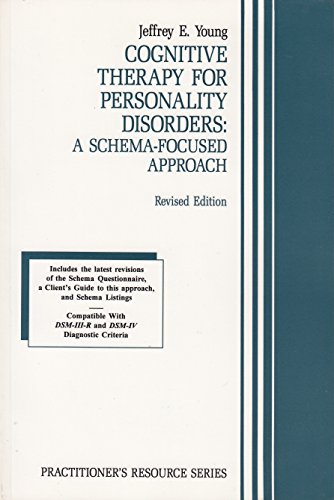 Imagen de archivo de Cognitive Therapy for Personality Disorders : A Schema-Focused Approach a la venta por Better World Books