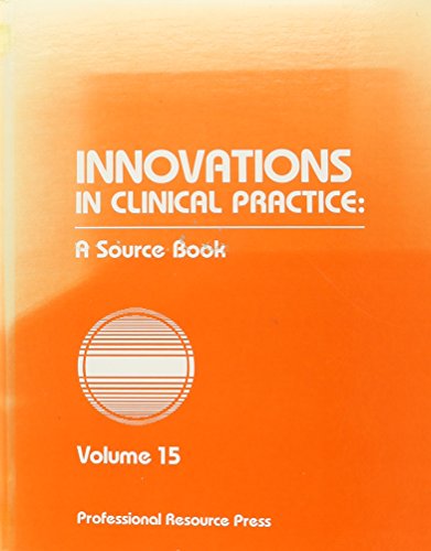Stock image for Innovations in Clinical Practice: A Source Book: 15 for sale by HPB-Red