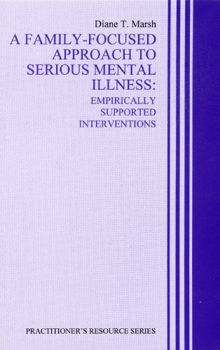 Beispielbild fr A Family-Focused Approach to Serious Mental Illness: Empirically Supported Interventions (Practitioner's Resource Series) zum Verkauf von Wonder Book