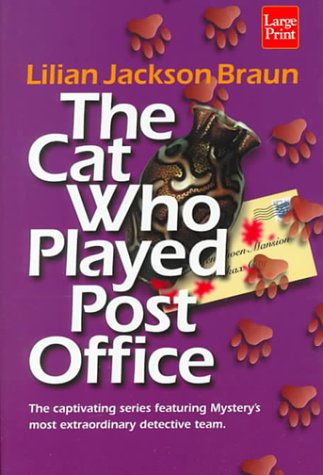 9781568958408: The Cat Who Played Post Office (Wheeler Large Print Book Series)