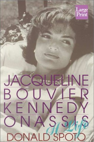 9781568958958: Jacqueline Bouvier Kennedy Onassis: A Life (Wheeler Large Print Book Series)