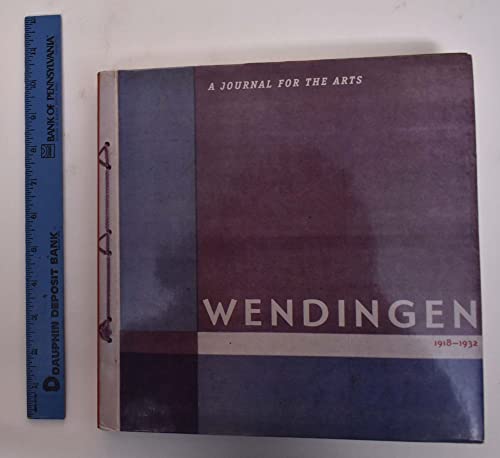 Beispielbild fr WENDINGEN: A JOURNAL FOR THE ARTS, 1918-1932. zum Verkauf von Burwood Books