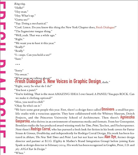 Fresh Dialogue Five: New Voices in Graphic Design