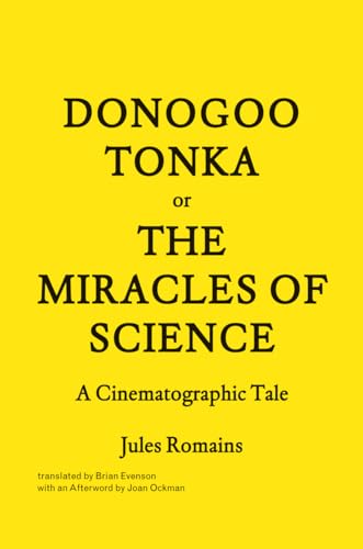9781568987804: Donogoo Tonka or The Miracles of Science: A Cinematographic Tale