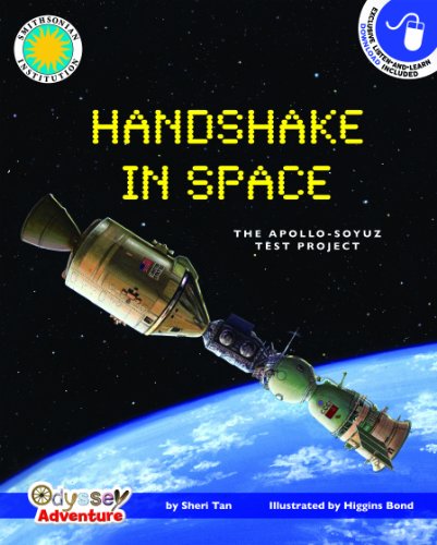 Beispielbild fr Handshake In Space: The Apollo-Soyuz Mission (Smithsonian Odyssey) zum Verkauf von Wonder Book