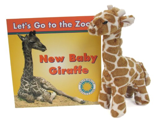 9781568997995: New Baby Giraffe Book & Stuffed Toy (Let's Go To The Zoo!)