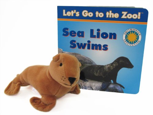 Sea Lion Swims - a Smithsonian Let's Go to the Zoo book (with stuffed animal toy) (9781568999777) by Laura Gates Galvin