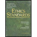 Imagen de archivo de Reference Guide to the Occupational Therapy Ethics Standards, 2008 Edition a la venta por Better World Books: West