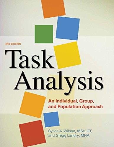 Imagen de archivo de Task Analysis : An Individual, Group, and Population Approach a la venta por Better World Books: West