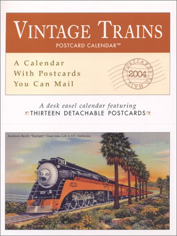 Vintage Trains 2004 Postcard Calendar (9781569067314) by Ronnie Sellers Productions