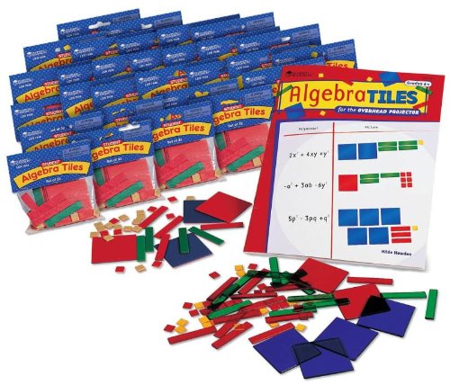 Beispielbild fr Algebra Tiles Workbook: Grades 6+ zum Verkauf von HPB-Red