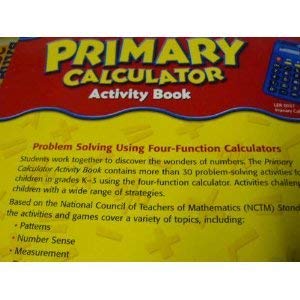 9781569119181: Primary Calculator Activity Book: Problem solving using four-function calcula...