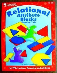 Imagen de archivo de Relational attribute blocks activity book: Grades 1-6 a la venta por Gulf Coast Books