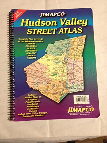 Stock image for Jimapco Hudson Valley Street Atlas for sale by ZBK Books