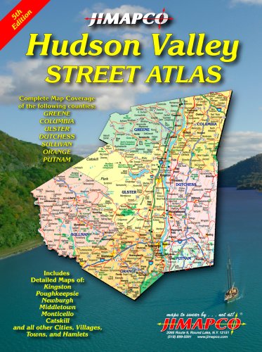 Stock image for Hudson Valley Street Atlas for sale by Irish Booksellers