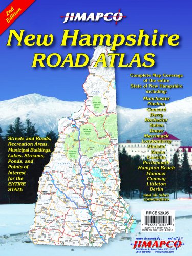 Stock image for New Hampshire Road Atlas for sale by GoldBooks