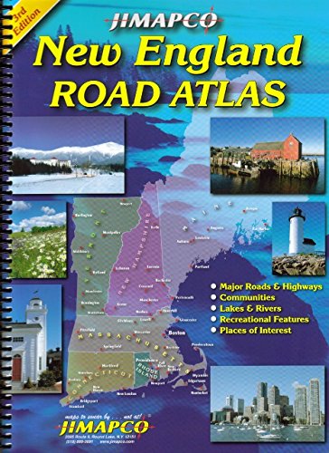 Beispielbild fr New England Road Atlas zum Verkauf von ZBK Books