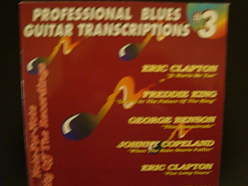 Beispielbild fr Professional Blues Guitar Transcriptions No. 3 zum Verkauf von HPB-Movies