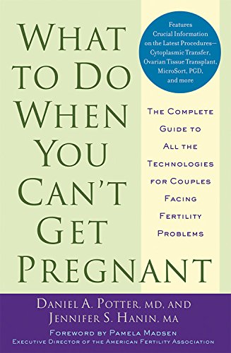 Stock image for What to Do When You Can't Get Pregnant: The Complete Guide to All the Technologies for Couples Facing Fertility Problems for sale by HPB-Emerald