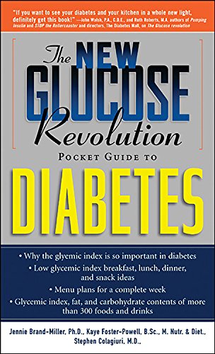 Stock image for The Glucose Revolution Pocket Guide to Children with Type 1 Diabetes for sale by BookShop4U