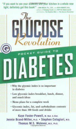 Beispielbild fr The Glucose Revolution Pocket Guide to Diabetes zum Verkauf von Once Upon A Time Books
