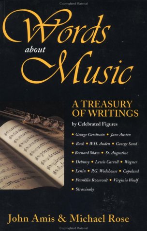 9781569248751: Words About Music: A Treasury of Writings